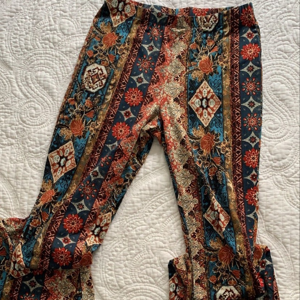 Boho flare Pants